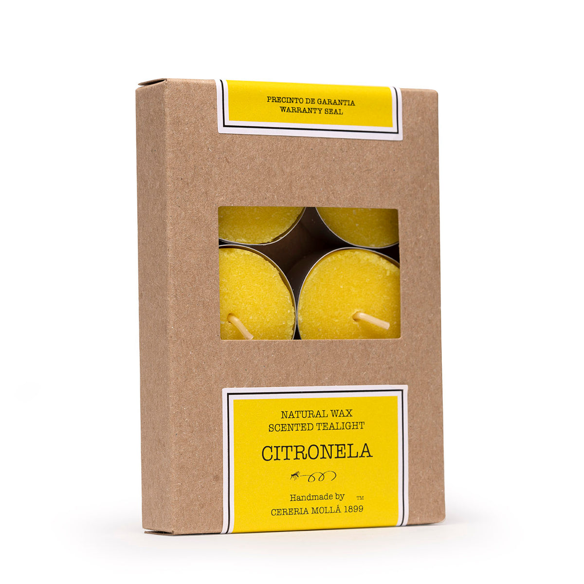Velitas calientaplatos Citronela (pack 6 uds)