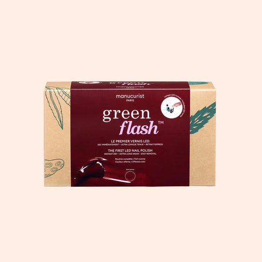 Manucurist Green Flash Starter Kit - Dark Pansy