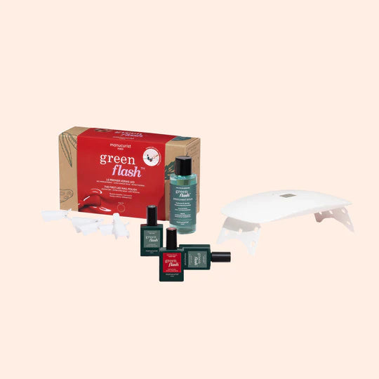 Manucurist Green Flash Starter Kit - Poppy Red