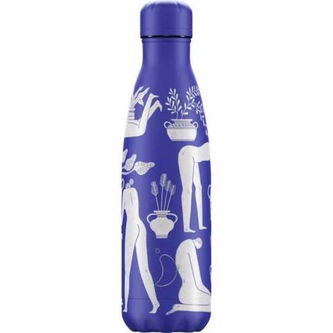 Botella Chilly Drawing Flores 500 Ml.